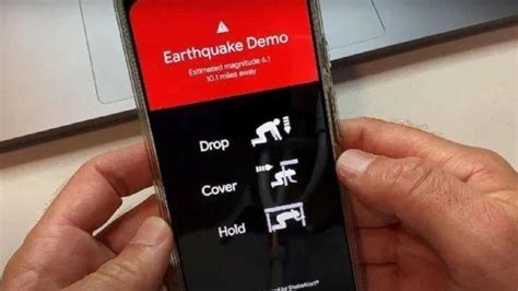 telefon deprem uyarısı
